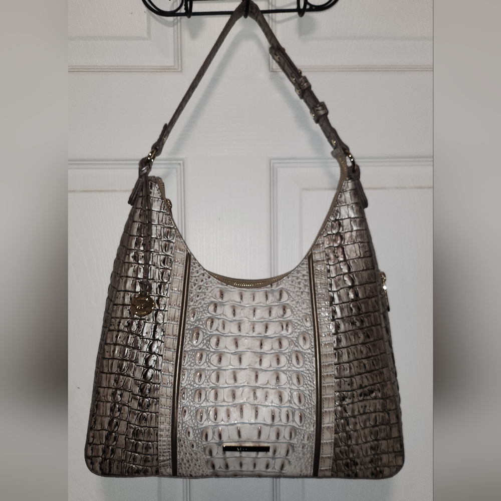 Brahmin Tabitha Fairest Grey Breakwater